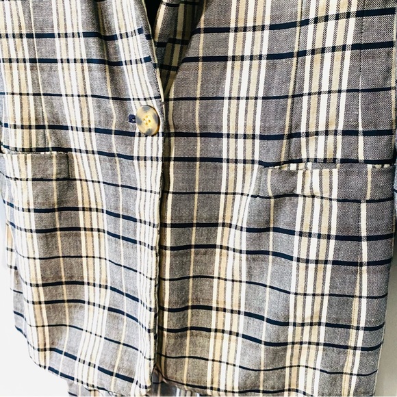 JH Collectibles Green Houndstooth Blazer main image 1